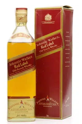 Johnnie Walker Red Label For Auction