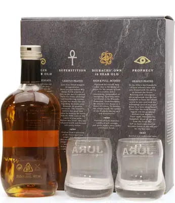 Jura 10 Years Old With Glasses For Auction
