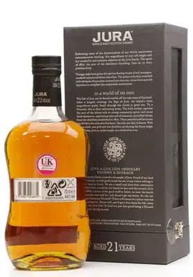 Jura 21 Years Old For Auction