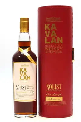 Kavalan Solist Sherry Cask For Auction