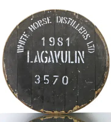 Lagavulin Decorative Cask End
