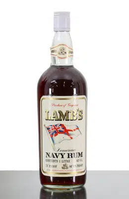 Lamb's Demerara Navy Rum (1-Litre) For Auction