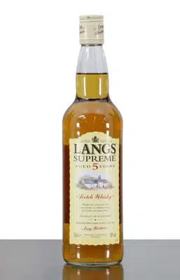 Langs Supreme Blended Whisky For Auction