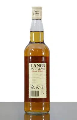 Langs Supreme Blended Whisky For Auction