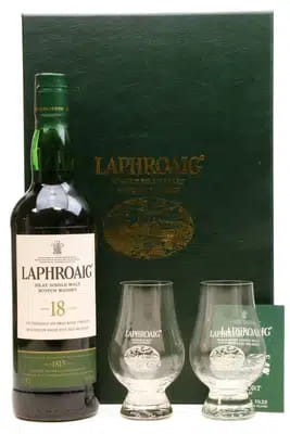 Laphroaig 18 Gift Set