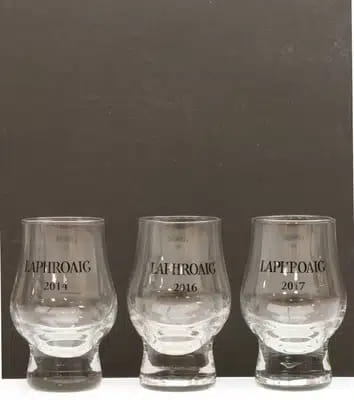 Laphroaig Nosing Glasses X3 For Auction