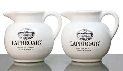 Laphroaig Water Jugs (Pair) For Auction