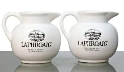 Laphroaig Water Jugs (Pair) For Auction