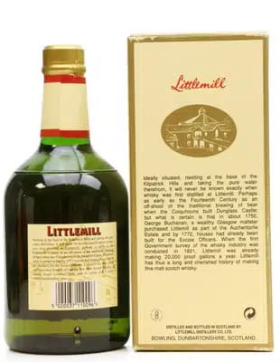 Littlemill 8 Years Old For Auction