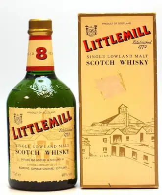 Littlemill 8 Years Old For Auction