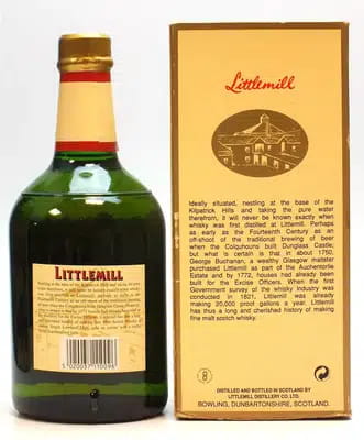 Littlemill 8 Years Old For Auction