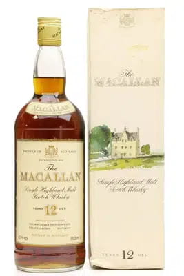 Macallan 12 Years Old 1 Litre