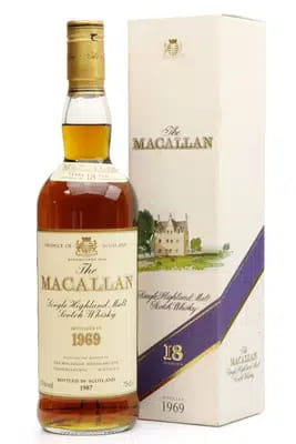 Macallan 18 Years Old 1969