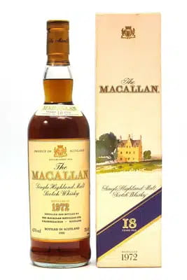 Macallan 18 Years Old 1972 For Auction
