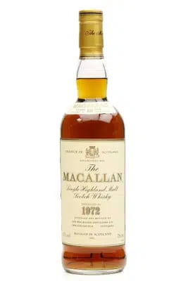 Macallan 18 Years Old 1972 For Auction