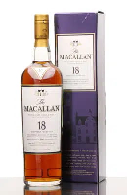 Macallan 18 Years Old 1996 For Auction