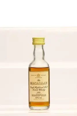 Macallan 1963 Miniature For Auction