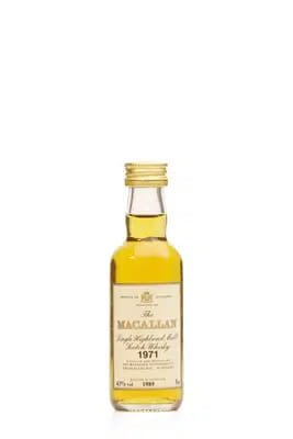 Macallan 1971 | 1989 Miniature For Auction