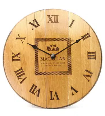 Macallan Cask End Wall Clock