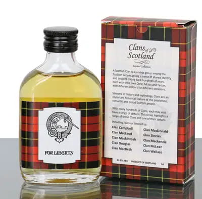 Macallan Clan Wallace Miniature For Auction