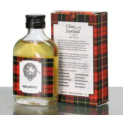 Macallan Clan Wallace Miniature For Auction