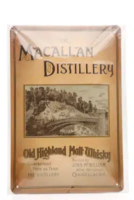 Macallan Decorative Plaque