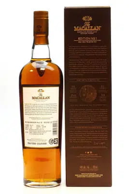 Macallan Edition No.1 For Auction