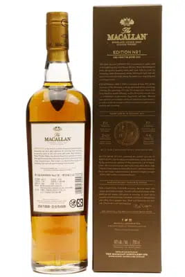Macallan Edition No.1 For Auction