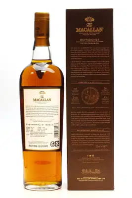 Macallan Edition No.1 For Auction