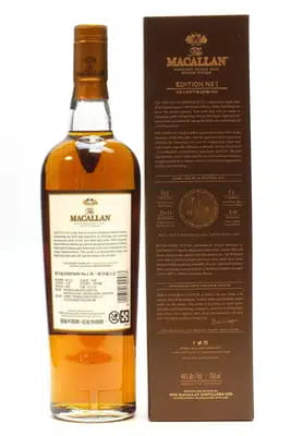 Macallan Edition No.1 For Auction