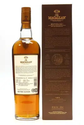 Macallan Edition No.1 For Auction
