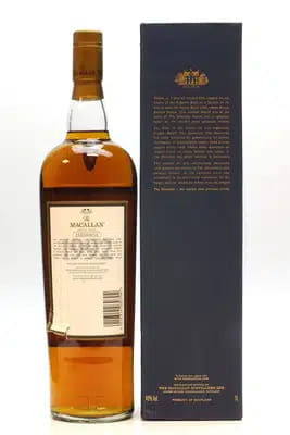 Macallan Elegancia 1992 (1 Litre) For Auction