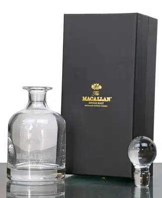 Macallan Glass Decanter For Auction