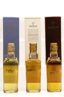 Macallan Miniatures x3 For Auction