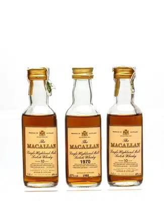 Macallan Miniatures x3 | Incl 1970 For Auction