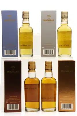Macallan Miniatures x4 For Auction