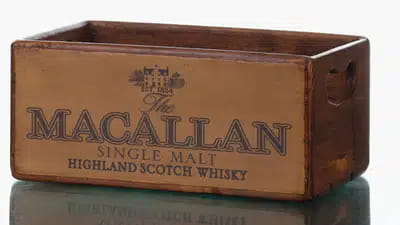 Macallan Wooden Crate For Auction