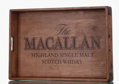 Macallan Wooden Tray