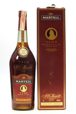 Martell Cognac V.S.O.P Medallion For Auction