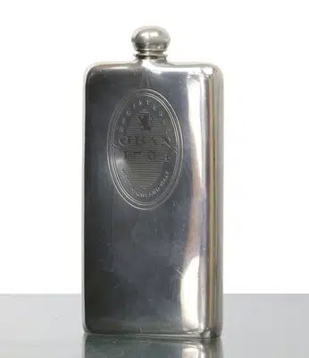 Oban Pewter Hip Flask