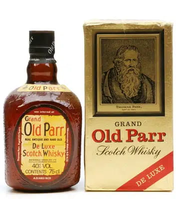 Old Parr De Luxe  (75cl) For Auction