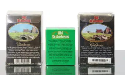 Old St Andrews Miniatures x 3 For Auction
