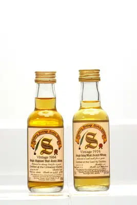 Signatory Vintage Miniatures x2 For Auction
