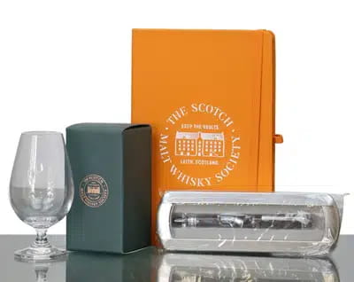 SMWS Tasting Glass, Notebook & Pen For Auction