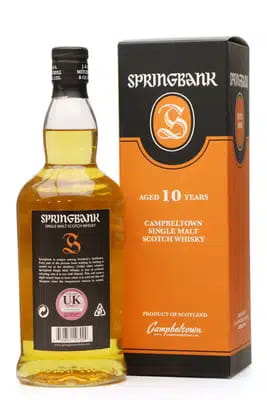 Springbank 10 Years Old For Auction