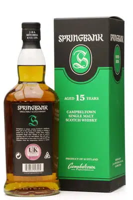 Springbank 15 Years Old For Auction