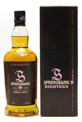 Springbank 18 Years Old For Auction