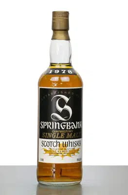 Springbank 1978 750ml