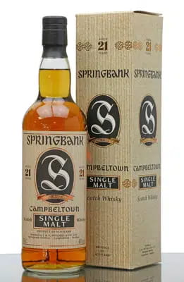 Springbank 21 Years Old For Auction