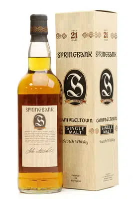 Springbank 21 Years Old For Auction